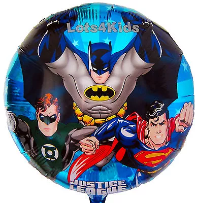 Justice League Superheroes Superman Batman Party Balloon Supplies Decoration • $4.50