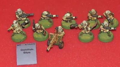 Warhammer 40K Astra Militarum Tallarn Desert Warriors Squad Painted Metal OOP GW • £179.99