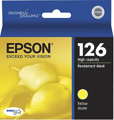 New Genuine Epson 126 Yellow Ink Cartridge Epson Stylus NX330  • $6.48