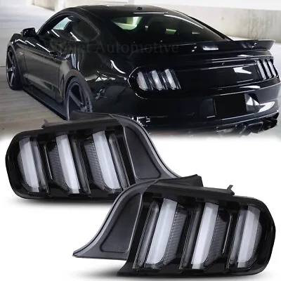 LED Sequential Tail Lights For 2015-2022 Ford Mustang Euro Style Brake Lamps  • $272.75