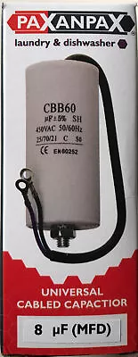 £8 • Buy CBB60 Wired Capacitor Start Run Motor Generator Compressor