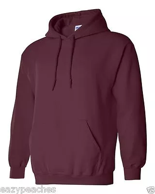 GILDAN - Men's Heavy Cotton Blend Hooded Sweatshirt Hoodie Jumper S-5XL 18500 • $24.95