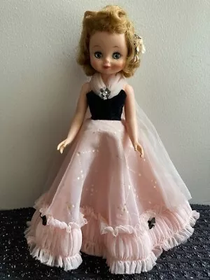 Vintage 14  1950s Am Character Betsy McCall Doll In Original Prom Gown. • $239