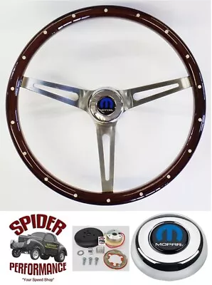 1970-1987 Dodge 2wd Pickup Steering Wheel MOPAR 15  MUSCLE CAR MAHOGANY • $204.90