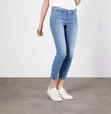 Cropped Dream Jeans Blue Summer Chic Womens MAC Size S/ 27 • £17.10