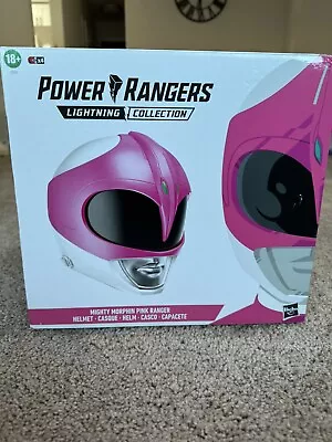 Power Rangers Lightning Collection Mighty Morphin Pink Ranger Helmet Complete • $56