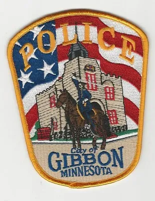 Colorful Gibbon Police State Minnesota MN SCENIC  • $7.99
