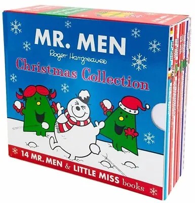 £16.93 • Buy Mr Men And Little Miss Christmas Collection 14 Books Slipcase Box Set NEW Pack