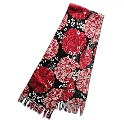 True Religion Floral Fringed Scarf Ladies • $22