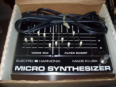 Electro Harmonix Micro Synthesizer Vintage 80's • $425