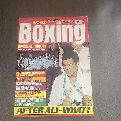 WORLD BOXING Magazine May 1975 MUHAMMAD ALI - Rare • $12.37