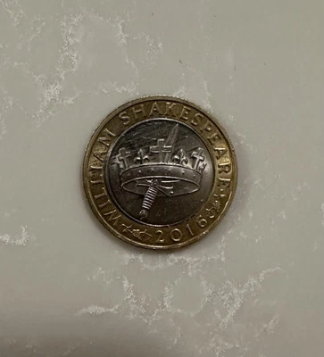 £25 • Buy William Shakespeare 2 Pound Coin £2 2016