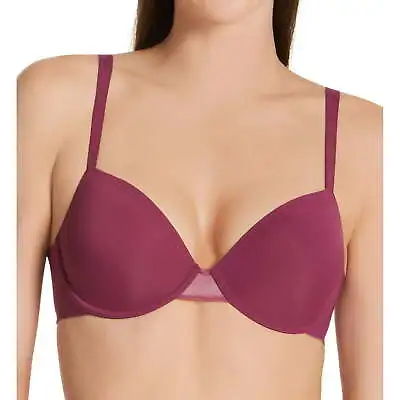 Maidenform Women Self Expressions Lightly Lined T-Shirt Bra Mulberry Purple 36C • $17.24