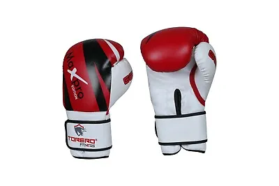 ToreroFitness Leather Boxing Gloves Punching Training Muay Thai Bag Sparring RW • $18.25