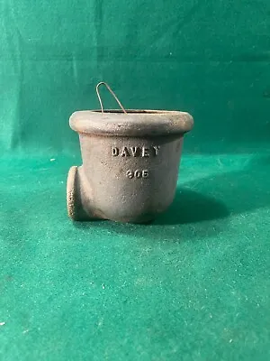 Vintage Cast Iron  Hand Well Pump Water Diverter Cup Davey 305 W/hanger • $19.95