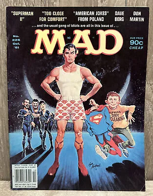 Mad Magazine Superman 2 Issue #226 October 1981  • $9.99