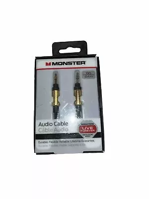 Monster 3.5mm Aux Stereo Audio Cable 8ft • $8.95