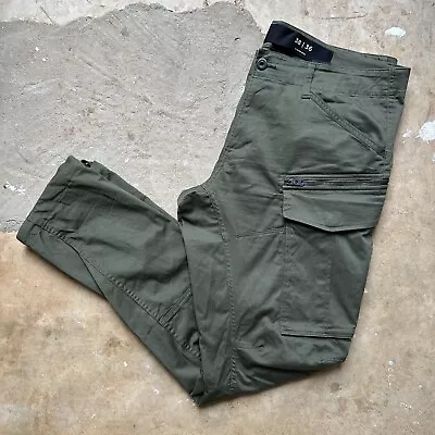 G-Star Raw Rovic Zip 3D Tapered Leg Olive Green Cargo Pants Men’s Size 40x35 • $59.99
