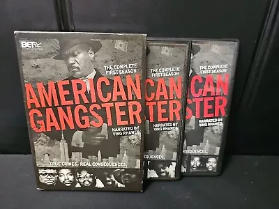 American Gangster - The Complete First Season 1 (DVD 2007) Ving Rhames 2 DISC  • $8.95