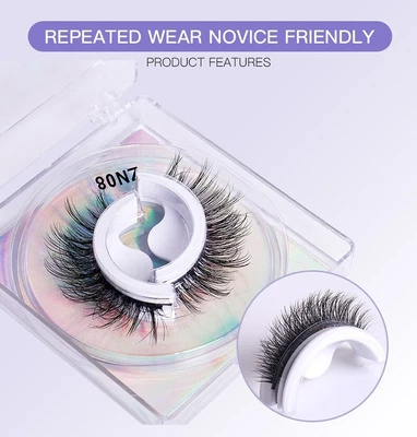 £4.82 • Buy Self-adhesive False Eyelashes  Perfect For Grafting, Brand New, UK Seller