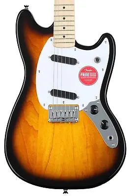 Squier Sonic Mustang Solidbody Electric Guitar - 2-color Sunburst • $199.99