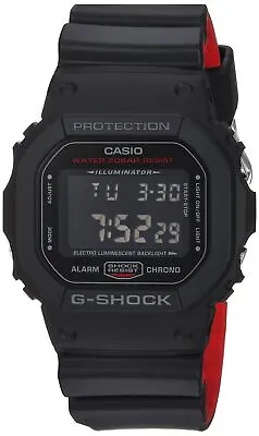 Casio Men's DW-5600HR-1DR G Shock Digital Display Quartz Black Watch • $74.94