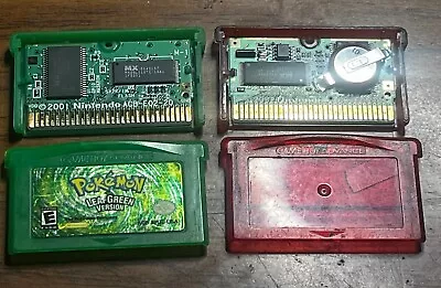 Pokémon: Leaf Green And Ruby Versions (Game Boy Advance) AUTHENTIC! Tested!  • $249.99