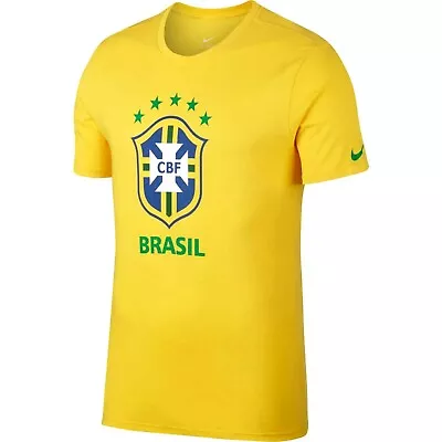 $29.99 • Buy NIKE CBF Brazil Soccer / Futbol Crest Tee – Midwest Gold - Men's Sz XL X-Large