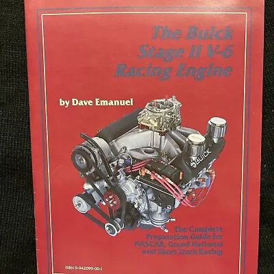 Rare Vintage Buick V6 Racing Engine How To Build Book Racing Grand National 1987 • $95