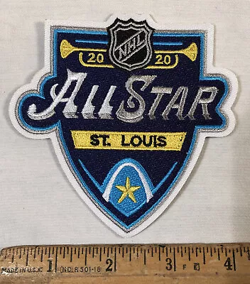 $7.25 • Buy 2020 All Star Patch NHL Ice Hockey St. Louis