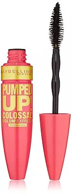 Maybelline Volum' Express Pumped Up! Colossal Waterproof Mascara Classic Black • $9.99