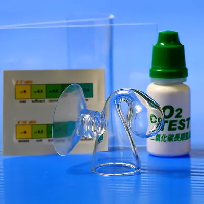 $16.23 • Buy Indicator CO2 Glass Drop Checker Test Kit - Aquarium Real Time Solution 0.34 OZ