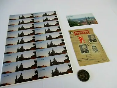 $22.81 • Buy Stamps Coin Prague 1930 Coin Magnet Stickers Czechoslovakia Czech 27 Items #2