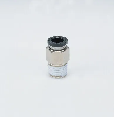 Pc Metric Tube Straight Push In Fit Fitting Pneumatic Air Suspension Water Pisco • $2.35