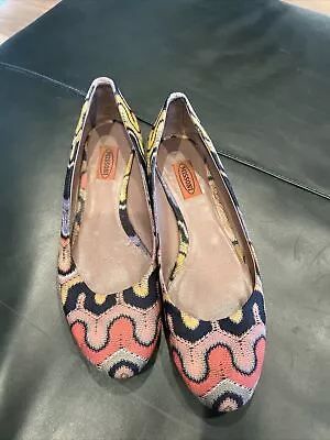 Missoni Multicolor Flats Womens 41 Authentic! • $55