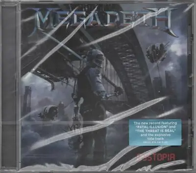Megadeth Dystopia CD NEU The Threat Is Real Fatal Illusion Death From Within • £17.27