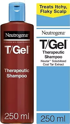 Neutrogena T/Gel Therapeutic Shampoo Treatment Scalp And Dandruff 250ml • £7