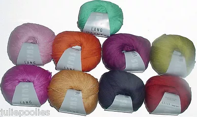 $4.99 • Buy SALE.     Lang Olivia Mulberry Silk Ribbon Yarn - Choose From 3 Colors