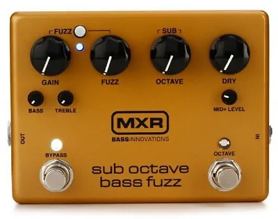 NEW - Dunlop MXR M287 Sub Octave Bass Fuzz Pedal • $199.99