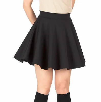 £4.19 • Buy Girls School Uniform Skater Skirt Kids High Waist Pleated PONTE Tennis For Women