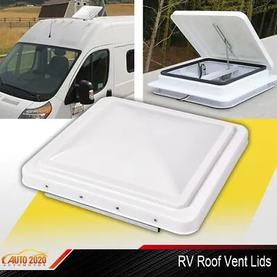 White 14  X 14  Replacement Roof Vent Cover Camper RV Trailer Ventline New • $14.46