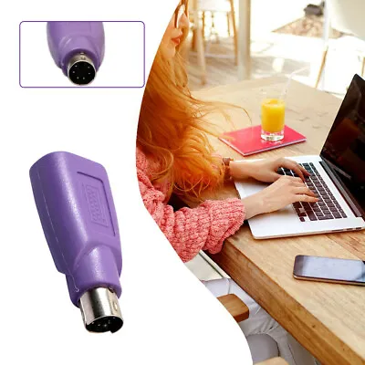 $1.77 • Buy Male To USB Female Adapter Converter Connector For PS/2 PS2 PC & Mac Keyboard