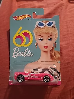 Hot Wheels 2019 Mint On Card Barbie Series 2014 Chevy Corvette * • $8