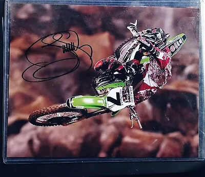 $159.99 • Buy James Stewart Autographed Signed Photo. Supercross, Motocross, AMA