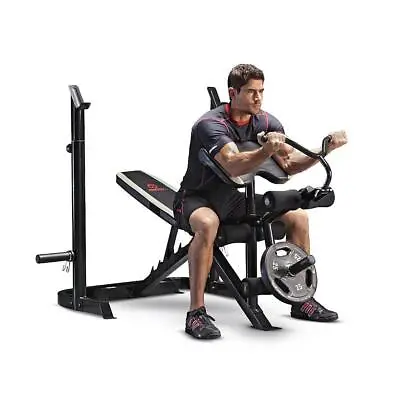 Marcy 2-Piece Olympic Weight Lift Bench Training Home Gym Muscle 600 Lb Capacity • $265.13