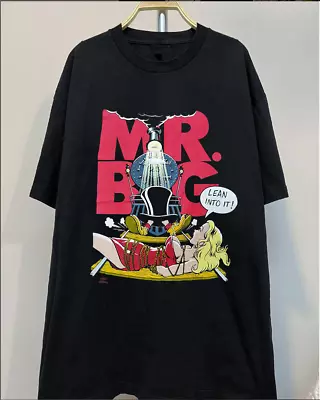 Mr Big Lean Into It World Tour T Shirt Size S-5XL • $15.99