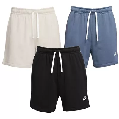 Nike Men's Shorts French Terry Flow Fleece Athletic Drawstring Waist Shorts • $29.88