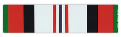 Magnetic Bumper Sticker - Afghanistan War Service Ribbon - Conflict Service Bar • $7.99