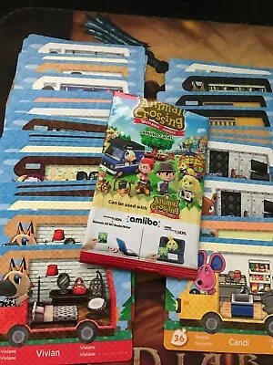 $54.97 • Buy Animal Crossing New Leaf Welcome Amiibo Cards Rv Eu Aus Pal Works New Horizons