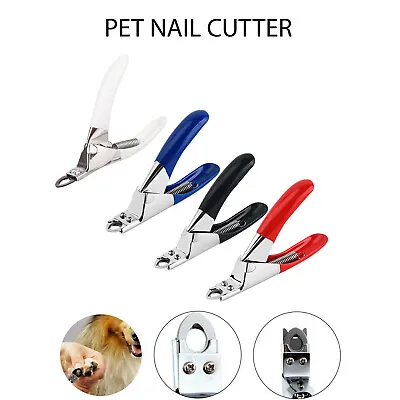 Dog Nail Clippers Pet Cat Rabbit Sheep Animal Claw Trimmer Grooming Large Small • £2.99